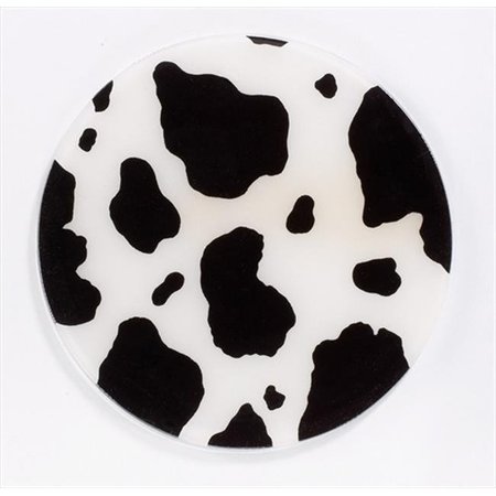ANDREAS Andreas JO-71 Cow Round Silicone Mat Jar Opener - Pack of 3 trivets JO-71